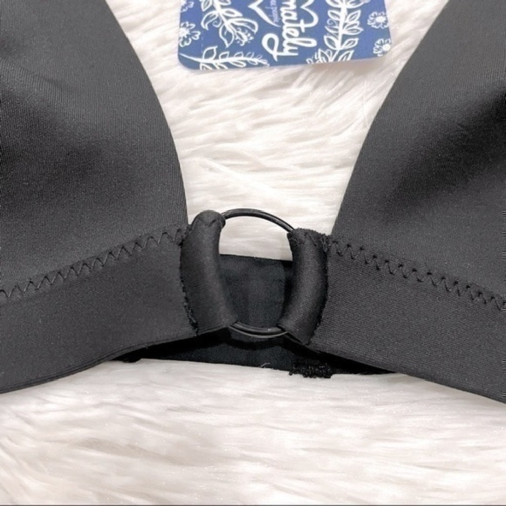 Free People S NWT Black Neo Oh Scuba Bralette New - Picture 4 of 6